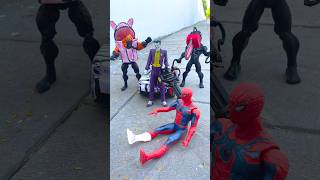 Venom Monster vs Venom chainsaw vs Joker Stop   Marvel Toys spiderman marvaltoys [upl. by Topping]