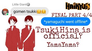 Kageyama and Yamaguchi Are Together Haikyuu Texts [upl. by Atir943]