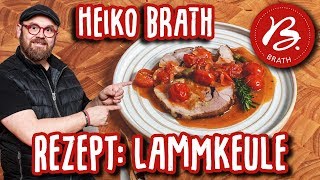 Rezept Lammkeule  Metzgerei Brath  Fleischwerkstatt [upl. by Airotnahs]