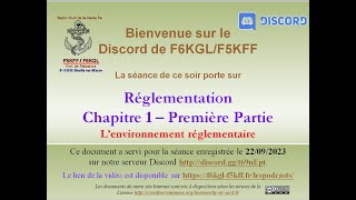 Bachotage Réglementation  Chapitre 1  1ère partie  Lenvironnement réglementaire [upl. by Eisenberg]