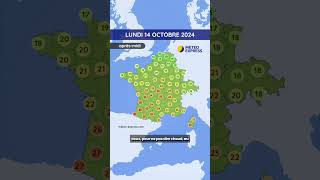 Météo du Lundi 14 au Mercredi 16 Octobre 2024 [upl. by Curr]