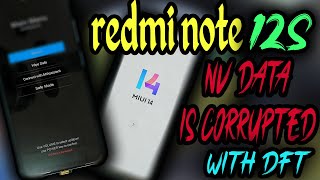 redmi note 12s nv data is corrupted fix 2024 [upl. by Gelhar71]