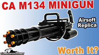 Airsoft M134A2 MINIGUN Classic Army airsoft airsoftguns m134 [upl. by Auod]