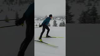 V2 One Skate nordic skiing in Hafjell Norway [upl. by Rainwater]