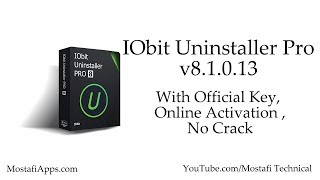 IObit Uninstaller Pro 81013 With License Key  Mostafi Technical [upl. by Conn]