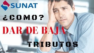 Dar de Baja tributos afectos a la Planilla de Remuneraciones [upl. by Nadual315]