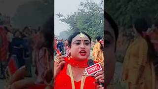 किन्नर ने पत्रकार को ये क्या कह दिया kinnar news viral kinnarkivideo shorts panipat short [upl. by Eiddam]