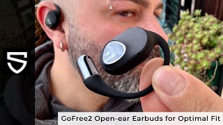 SoundPEATS GoFree 2 Wireless Earbuds Open Ear with LDAC and HiRes [upl. by Adyol762]