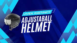 uvex Instinct Visor  Adjustable Ski amp Snowboard Helmet Review for Everyone [upl. by Eseryt]