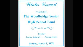 1976 Woodbridge Senior High School Band [upl. by Yesdnik]