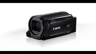 CANON LEGRIA HF R78  AVCHD and MP4 formats Full HD video complete review [upl. by Ehtnax3]