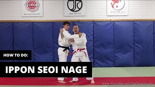 How to do Ippon Seoi Nage [upl. by Josselyn863]