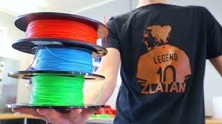 Flexible 3D Printing on Fabric  Best Flex Filament [upl. by Darla]