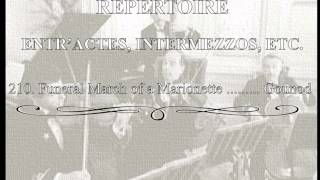 White Star Line Music 210 Funeral March of a Marionette [upl. by Denise]