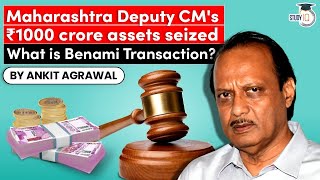 Maharashtra deputy CM Ajit Pawar’s property worth Rs 1000 crore seized  What is Benami Transaction [upl. by Jelena201]