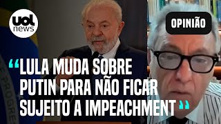 Lula muda discurso sobre Putin para evitar ficar sujeito a impeachment analisa Wálter Maierovitch [upl. by Notsecnirp]