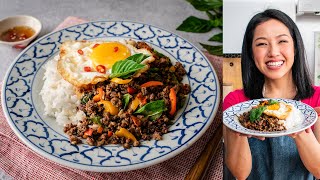 The quotOriginalquot Thai Basil Stir Fry Pad Kra Pao [upl. by Jehovah]