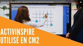 Animer une classe de CM2  Exercices avec Activinspire pour le primaire [upl. by Amiarom]