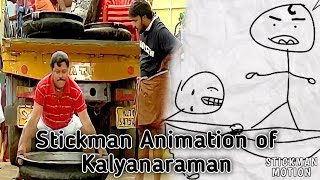 In movie kalyanaraman Stickman animation of Innocent comedy [upl. by Merwyn]