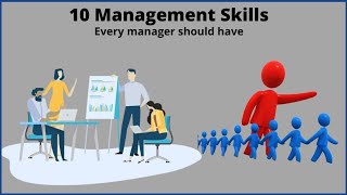 Management skills  10 Management skills every manager should have [upl. by Inattirb]