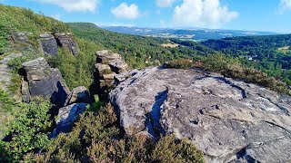 Tyssaer WändeTiské stěny  Panorama Blick  Die Felsenstadt  BÖHMISCHE SCHWEIZ  Wandern Wandertag [upl. by Mellen697]