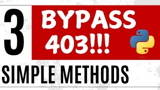 How to bypass 403 forbidden error Web Scraping Python [upl. by Aisat]