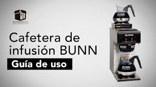 Cafetera para negocios en El Salvador  Bunn VP17 [upl. by Tiny]