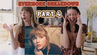 EVERMORE BREAKDOWN  Part 4  Finally reacting to bonus tracks [upl. by Enenaej]