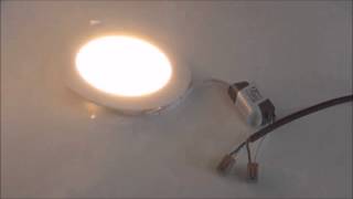 TUTORIAL Jak zamontować panel halogen oczko led sufitowe Horoz HL563L [upl. by Lem]