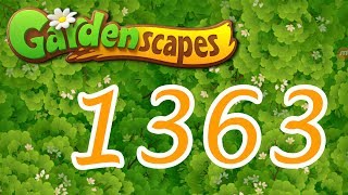 Gardenscapes level 1363 [upl. by Chevy]