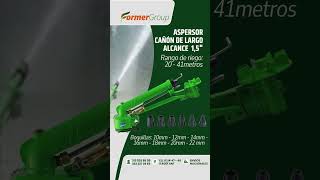 ASPERSOR CAÑON DE RIEGO TIPO TURBINA [upl. by Atnom]