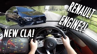 2019 Mercedes CLA180 DRIVING POVREVIEW [upl. by Arec]