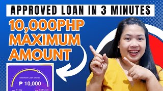 INSTANT LOAN APPROVED 10000PHP IN 3 MINUTES  LOAN REVIEWS [upl. by Crawley]