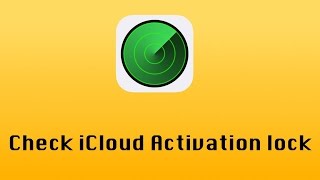 شرح كيفية معرفة الايفون هل به ايكلود أم لا قبل الشراء check icloud imei [upl. by Aiepoissac669]