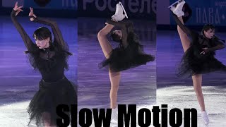 Kamila Valieva Slow Motion Wednesday Figure Skating [upl. by Darya]