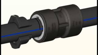 HDPE pipe fittings PUSHON the latest innovation [upl. by Coltun]