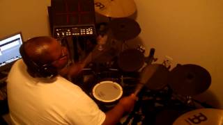 Beau Jocque and the Zydeco HiRollers  Just One Kiss Drum Cover [upl. by Adniuqal]