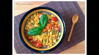 Cous cous freddo alle verdure [upl. by Lerad]