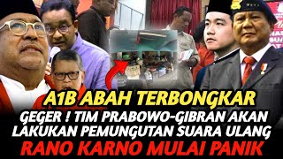 ANIES MULAI PANIK  TIM PRABOWOGIBRAN BONGKAR SEMUA KEBU5UK4N ABAH SAMPAI AKAN LAKUKAN INI [upl. by Seline771]