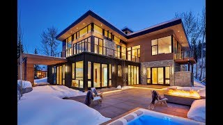 Captivating Contemporary Retreat in Snowmass Village Colorado  Sothebys International Realty [upl. by Elyk829]