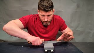 LEARN HOW TO PROPERLY SHARPEN KNIVES IN ABOUT 5 MINUTES [upl. by Pestana912]