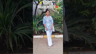 6 days college outfits outfit collegeoutfit viralvideo youtube youtuber [upl. by Reidar]