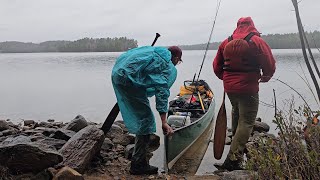 Camping and Musky Fishing in Northern Ontario  We Met a Professional Fishing Guide Who Took Us Out [upl. by Millur]