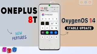 OnePlus 8T OxygenOS 14 Hidden Features  OxygenOS 14 Full Reveiw  OnePlus 11R Update  Android 14🔥🔥 [upl. by Notnarb]