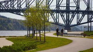 Promenade SamuelDe Champlain  les libéraux voient grand pour l’est [upl. by Warchaw276]