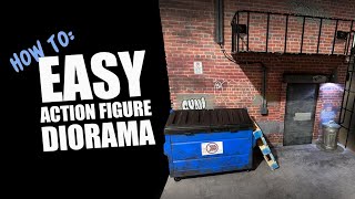 How To Easy Action Figure Diorama [upl. by Rramaj]