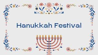 Hanukkah Festival Lyric Video [upl. by Eslehc]