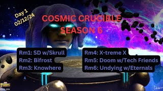 Cosmic Crucible Season 6  MSF  02122024 [upl. by Jerrilee]