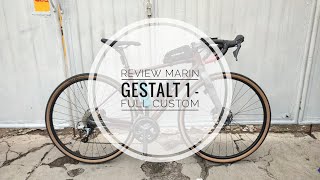 Custom Marin Gestalt 1  Gravel bike [upl. by Tadeas908]