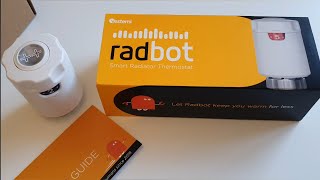 Radbot Smart Thermostat Unboxing and Quick Review [upl. by Cardwell]